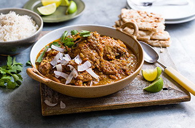 Slow-cooker south Indian chicken curry