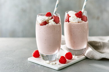 Eton Mess ice cream shakes
