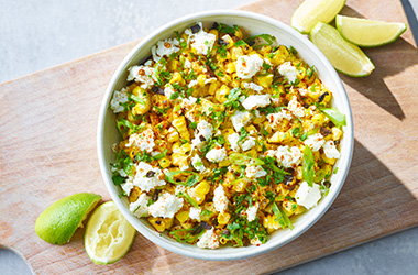 Mexican-style corn salsa