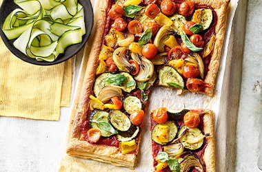 Ratatouille tart