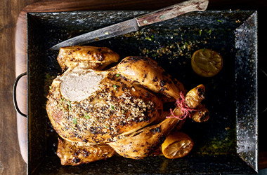 Roast chicken Kiev