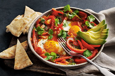 Microwave shakshuka