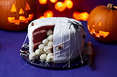Spider's nest cake