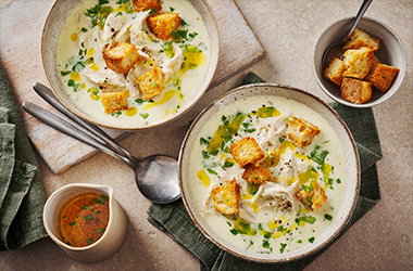 Chicken Kiev soup