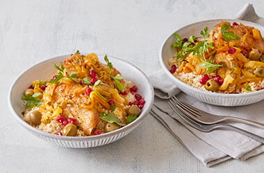 Preserved lemon chicken tagine