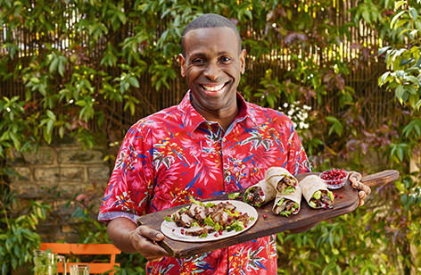 Ed's 'rain or shine' shawarmas