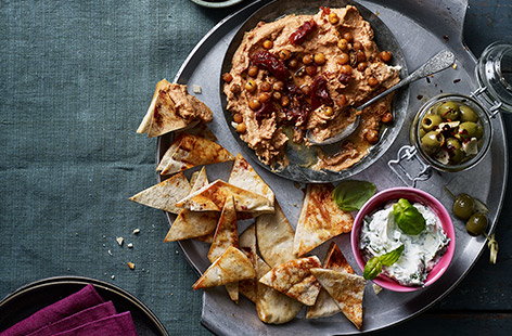 Bursting with punchy flavours, these marinated olives are the perfect accompaniment to any Mezze platter