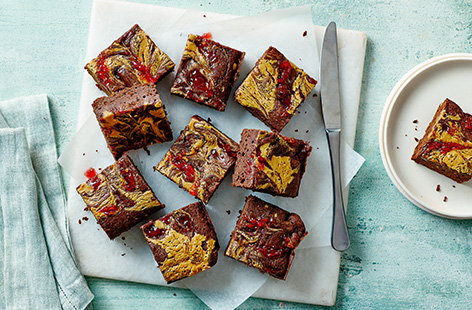 Gooey, chocolatey and nutty, these vegan brownies are the ultimate mid-afternoon sweet treat.