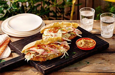 Turn Sunday's pork roast into Monday's lunch with this quick and easy sandwich recipe made with roast pork and a fresh apple and fennel slaw.