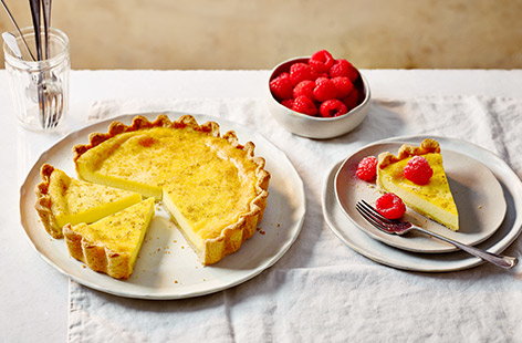 You can't beat a classic custard tart and this is the ultimate recipe; a crisp golden pastry crust filled with a set vanilla custard.