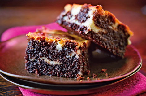 These chocolate brownies are exceptionally rich and are best enjoyed as a treat