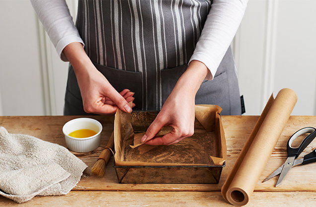 Prepare the tray