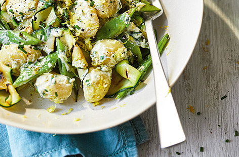 Make the most of fresh summer veg with this easy vegetarian recipe ready in just 20 minutes. Runner beans, courgettes, lemon and ricotta make these gnocchi a truly summery affair, ideal for a quick midweek meal.