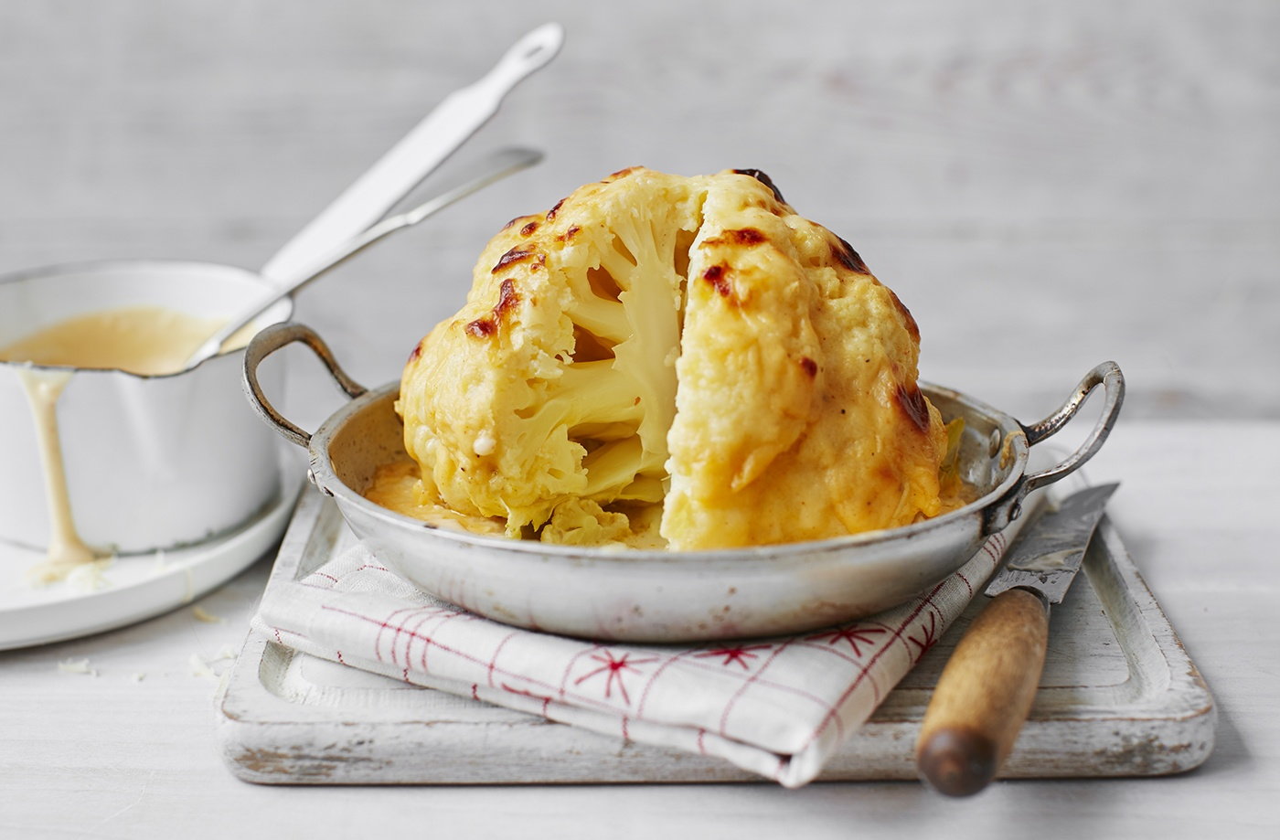 Truffle cauliflower cheese recipe
