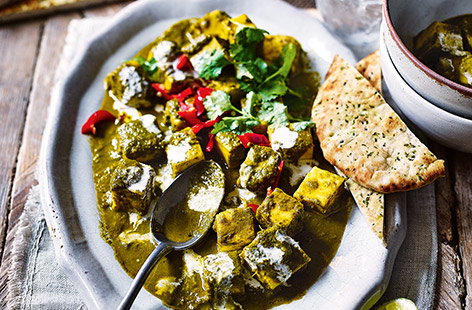 Palak paneer