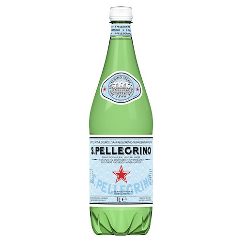 S. Pellegrino Sparkling Natural Mineral Water Add a touch of sparkle to mealtimes.