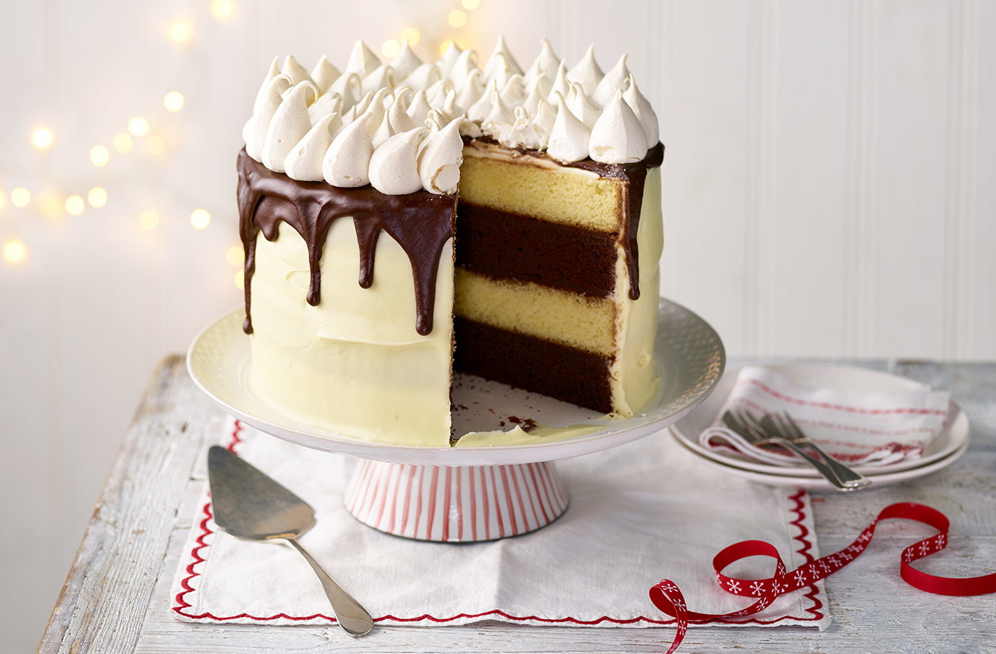 S'mores cake recipe