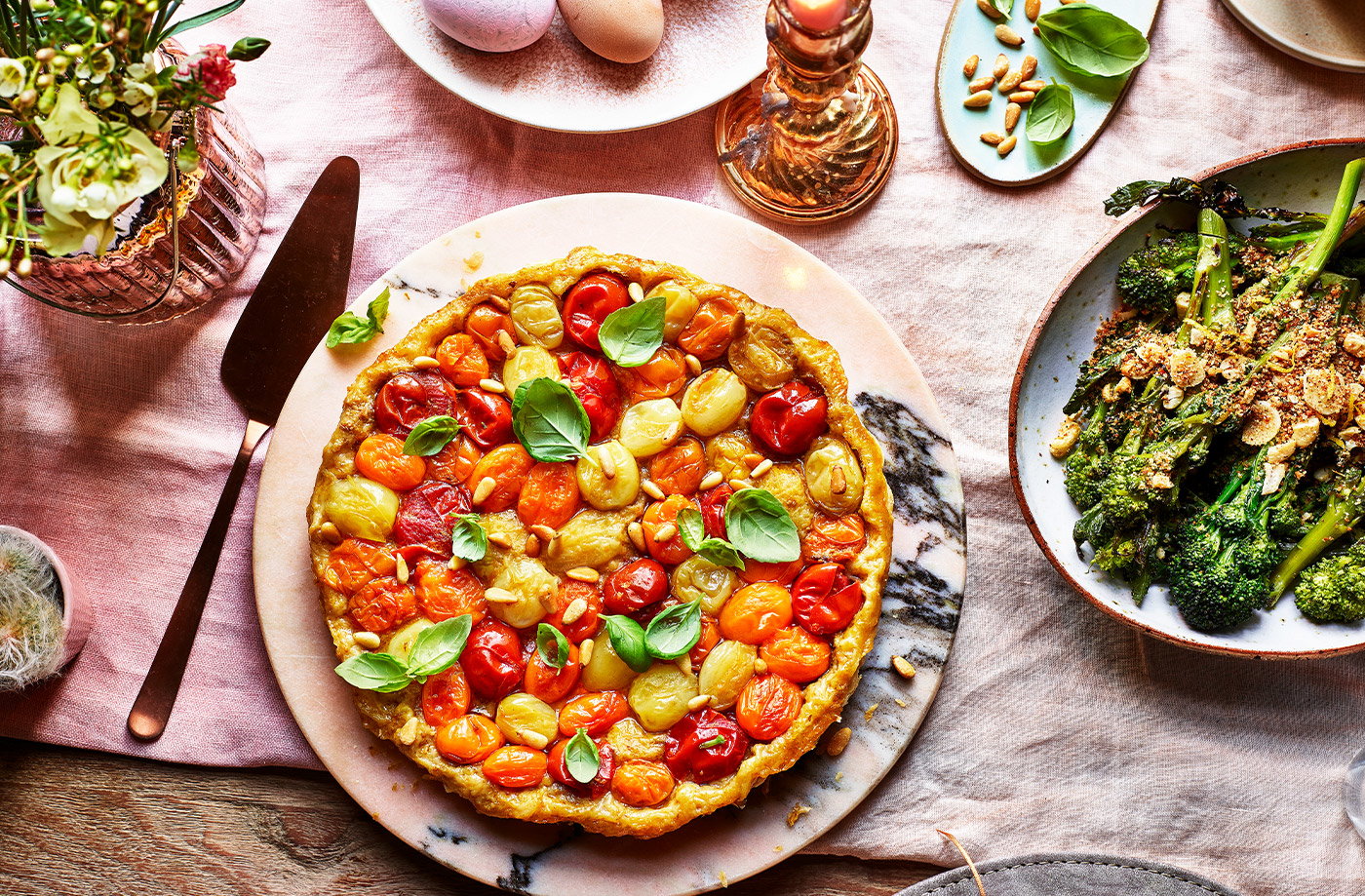 Vegan tomato tart recipe